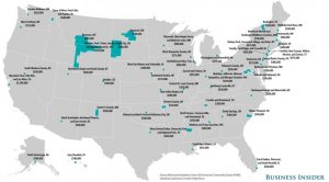 Most expensive place to buy home in each state