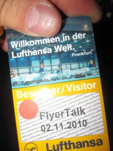 lufthansa flyertalk frankfurt airport