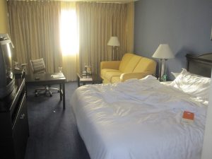 hotel bed crash houston