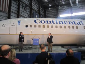 united continental merger airplanes