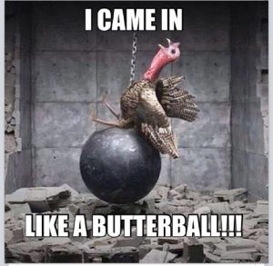 thanksgiving butterball turkey chain ball tbb